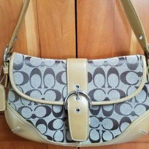 Coach was given to me, so I'm not sure if it is a real . It looks brand new